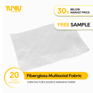 Tejido de fibra de vidrio Yuniu 7628 Tejido de fibra de vidrio multiaxial de alta calidad para perfiles de pultrusión