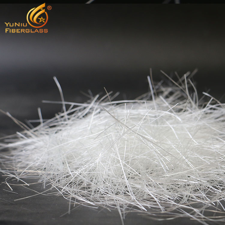 La fábrica de China suministra hebras cortadas de fibra de vidrio para esteras de agujas