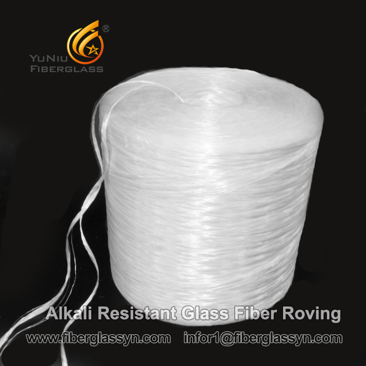 Precio de fábrica 300-2400tex Roving resistente a los álcalis de fibra de vidrio de alta resistencia mecánica
