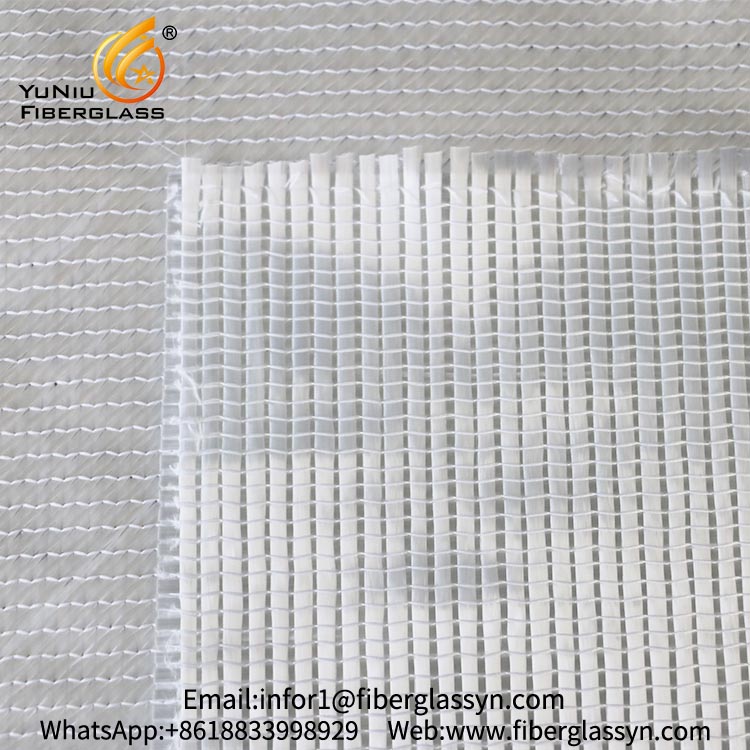 Tejido multiaxial de fibra de vidrio de doble polarización/triaxial/quadriaxial de alto rendimiento para GRP