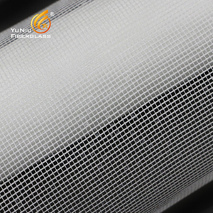 Una venta de malla de fibra de vidrio cosida con descuento, mallas de pared de fibra de vidrio de 60gsm para cemento reforzado