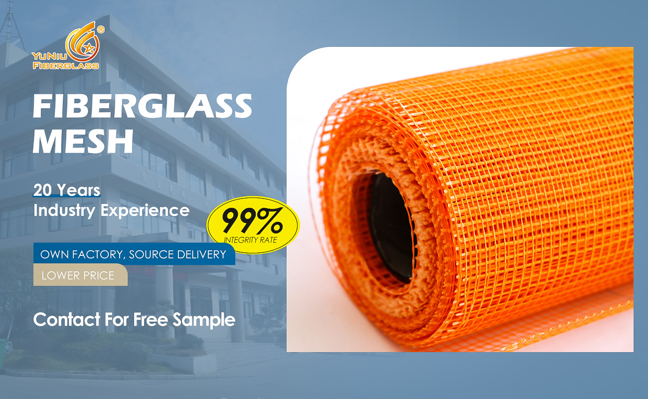 Malla de fibra de vidrio Precio más bajo en la historia Malla de fibra de vidrio 60gsm para materiales de refuerzo de paredes