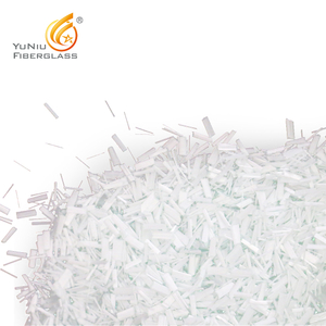 Hilos cortados de fibra de vidrio con el mejor rendimiento en función de los costos Se humedecen rápidamente PP/PA/PBT