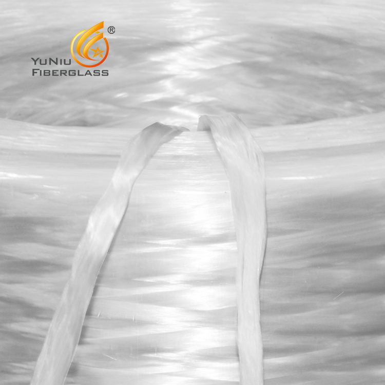 Roving de fibra de vidrio de bobinado directo Precio de fábrica Roving directo de fibra de vidrio 2400 tex roving 