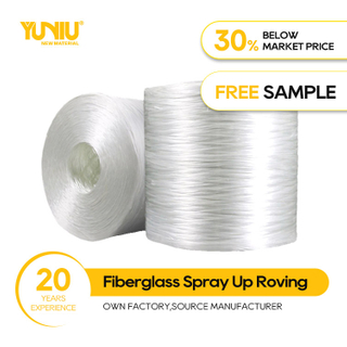 Rociado de fibra de vidrio 2400tex 4800tex de alta calidad para bobinado de filamento 
