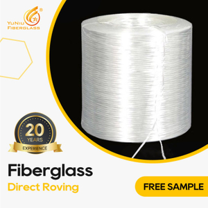 Roving directo de fibra de vidrio de alta calidad 2400Tex/4800tex/9600Tex para tubería de alta presión Roving directo de fibra de vidrio para tubería de alta presión