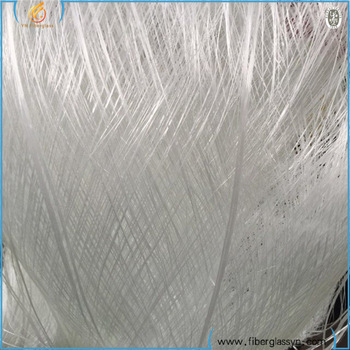 Producción en masa de chatarra de fibra de vidrio o residuos de mechas/hilados