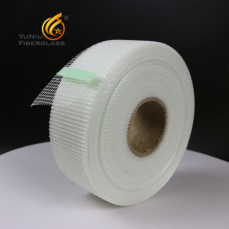 Cinta de malla de fibra de vidrio autoadhesiva de 50 g