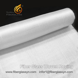 Mecha tejida de fibra de vidrio yuniu de la mejor calidad/ancho 1 metro de mecha tejida de fibra de vidrio para la fabricación de barcos