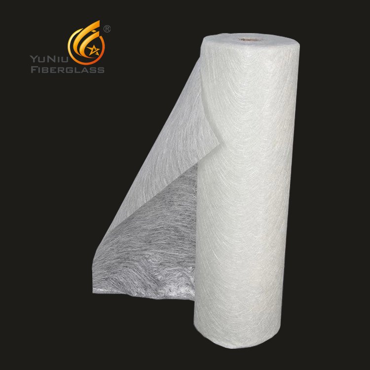 Estera de fibra de vidrio de alta resistencia mecánica fibra de vidrio csm 450/rollo de estera de fibra de vidrio para techos impermeables