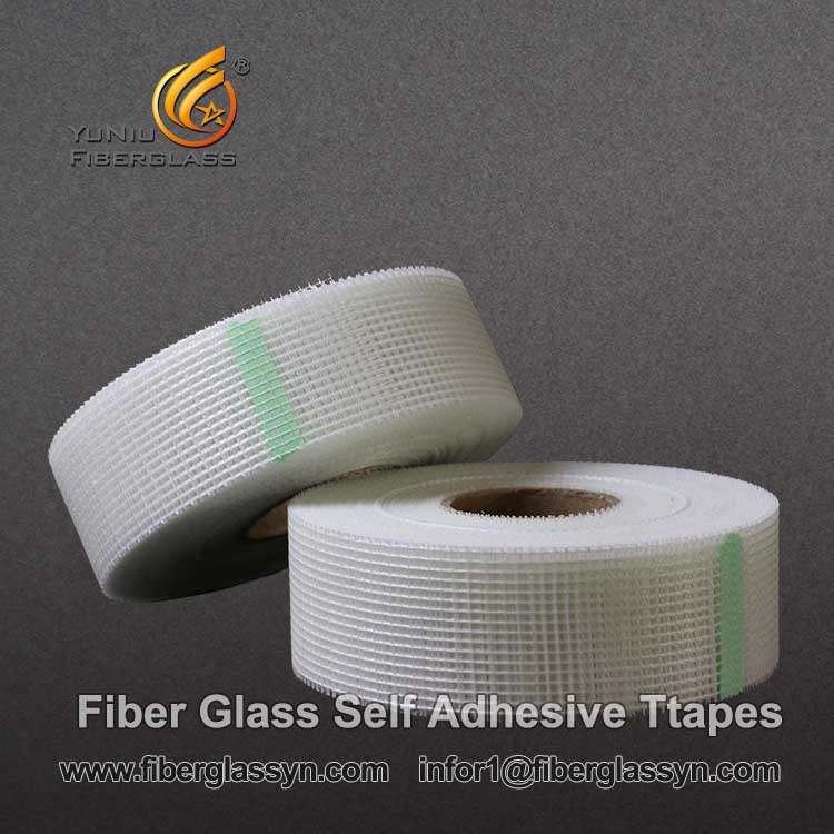 Suministro de cinta autoadhesiva de fibra de vidrio barata de alta calidad