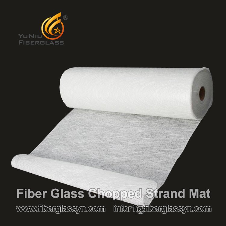 Alfombrilla de fibra de vidrio de hebra cortada de vidrio E de 600 g/m²