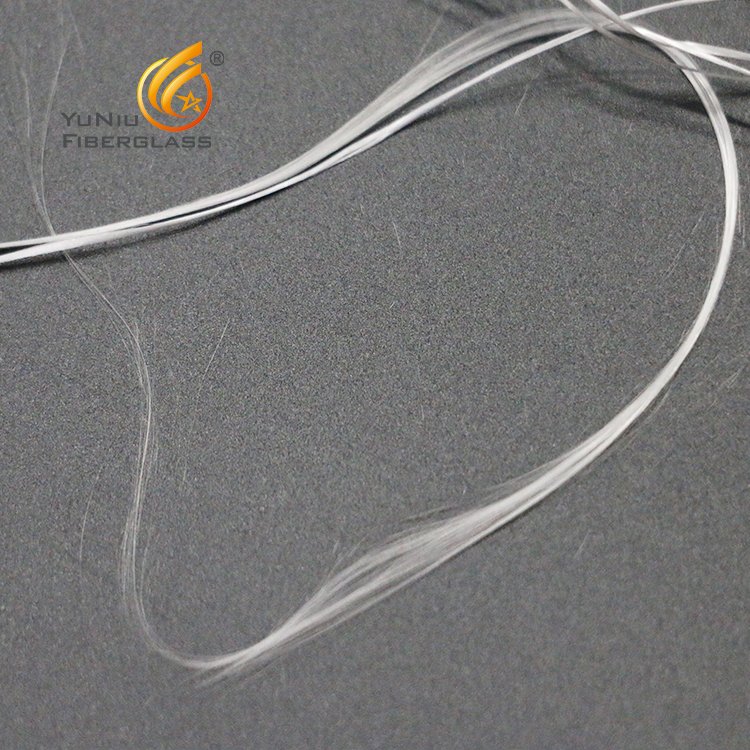 Hilado del vidrio de fibra del No-álcali del diámetro 5.5um